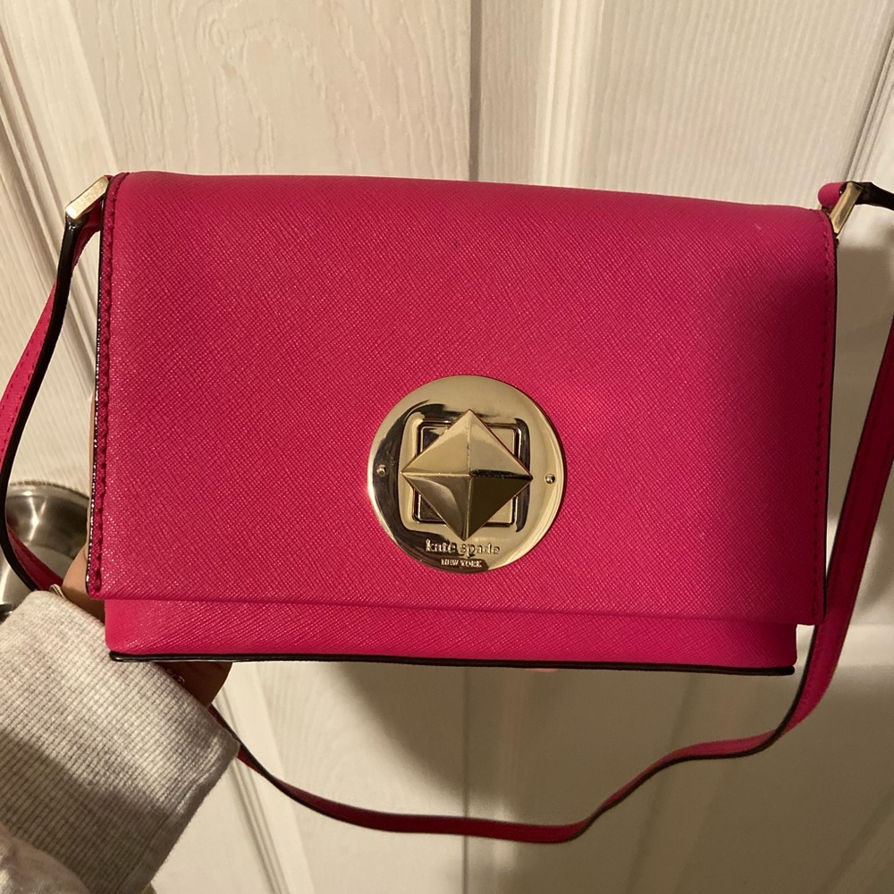 Kate Spade hot pink cross body